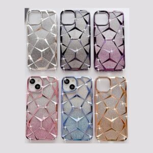 realme C75 - 3d diamond soft back cover for realme C75 (Color - Blue)